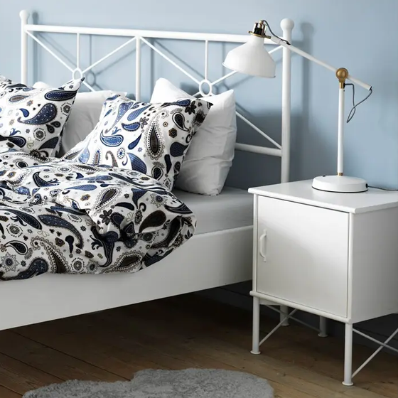 汉尼斯床头桌白色