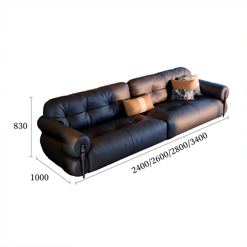 糖葫芦沙发静谧黑规格图