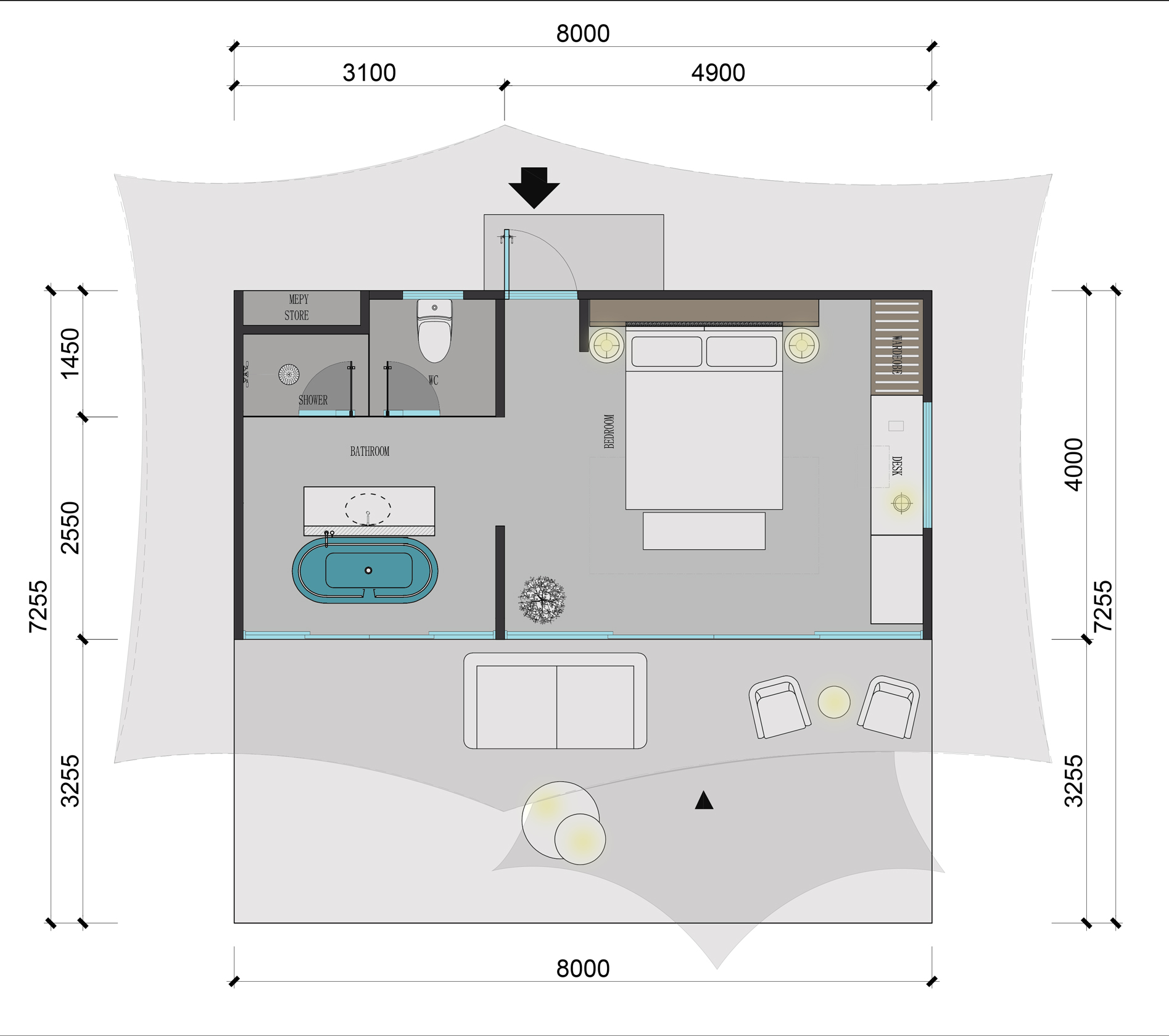账屋X32平面图-1