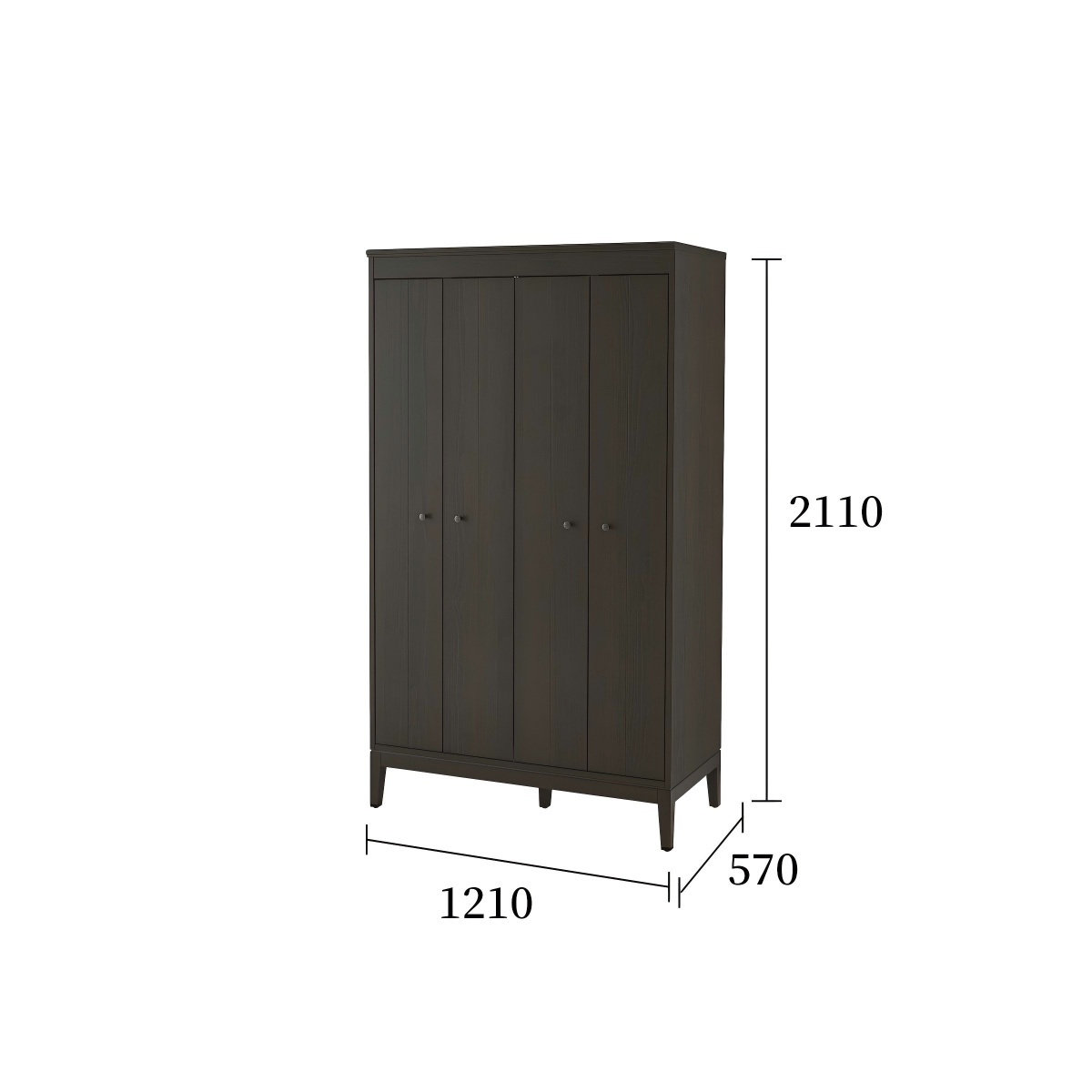 宜达奈衣柜规格图