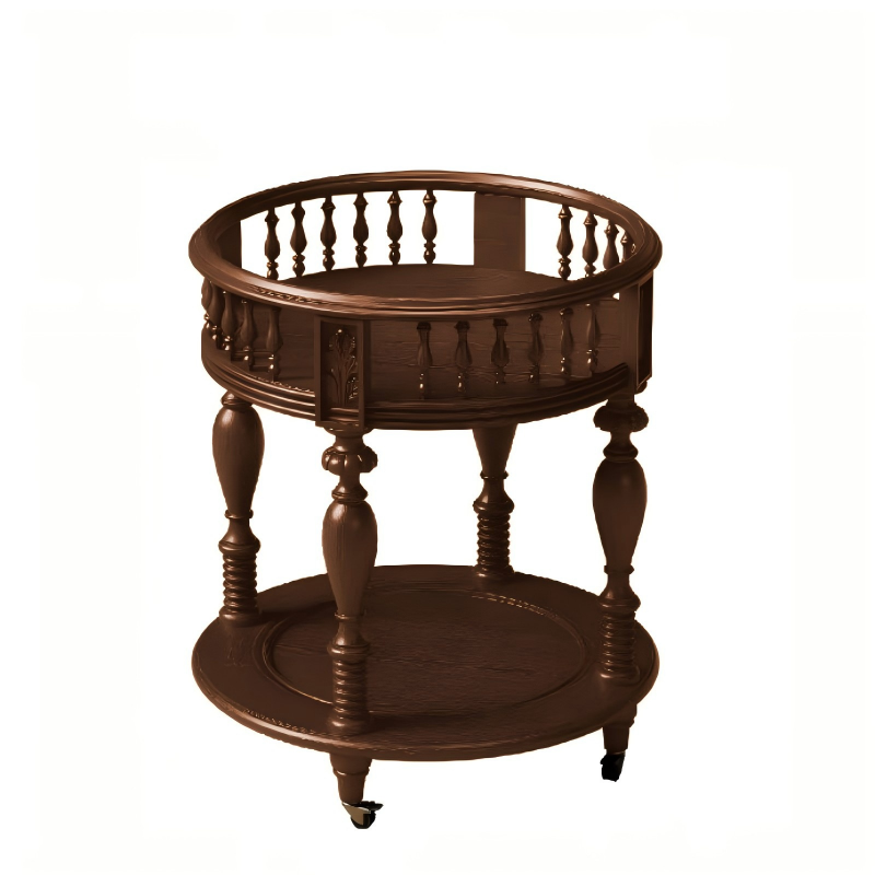 伊斯曼边几暮光咖白底