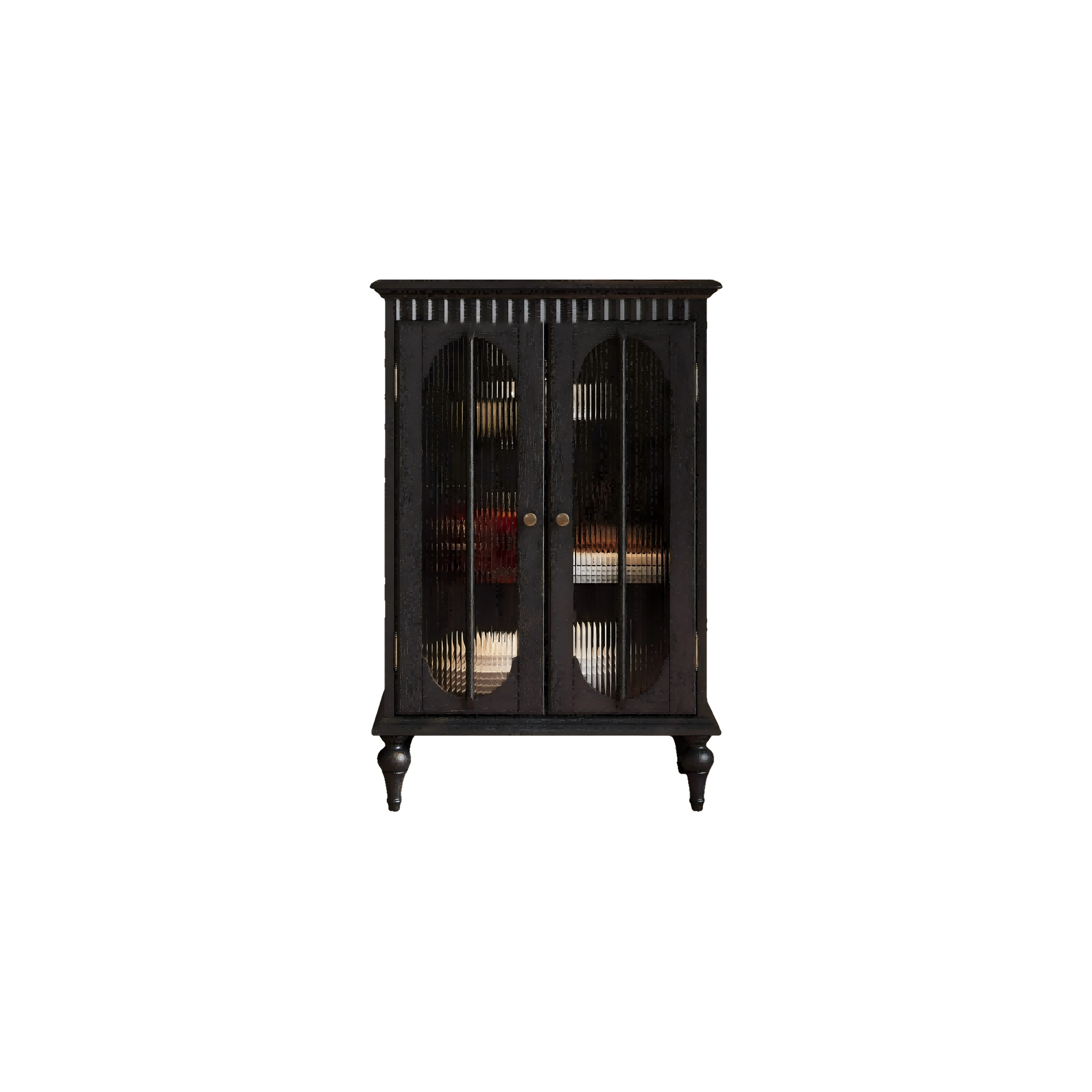 雷欧娜酒柜静谧黑白底图