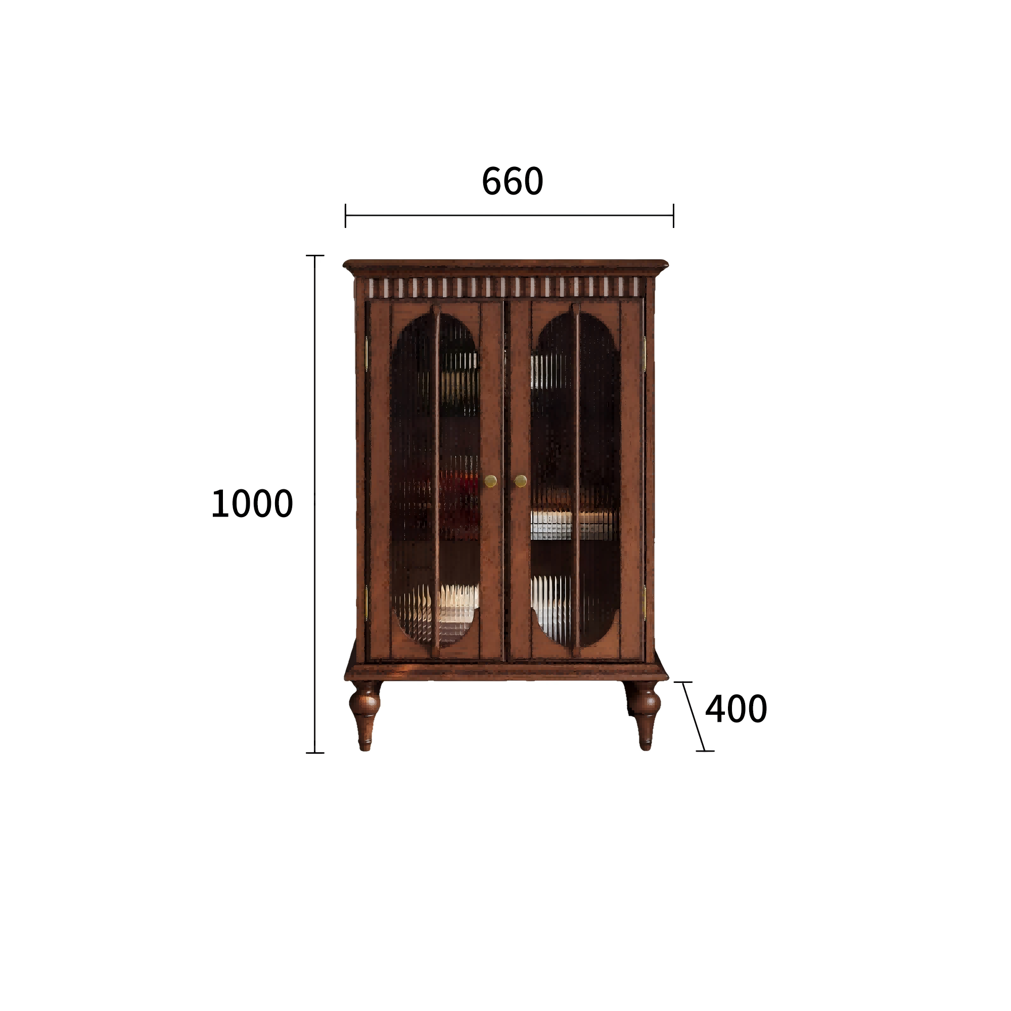 雷欧娜酒柜暮光咖规格图