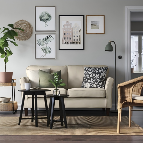 埃克霍马沙发米黄色