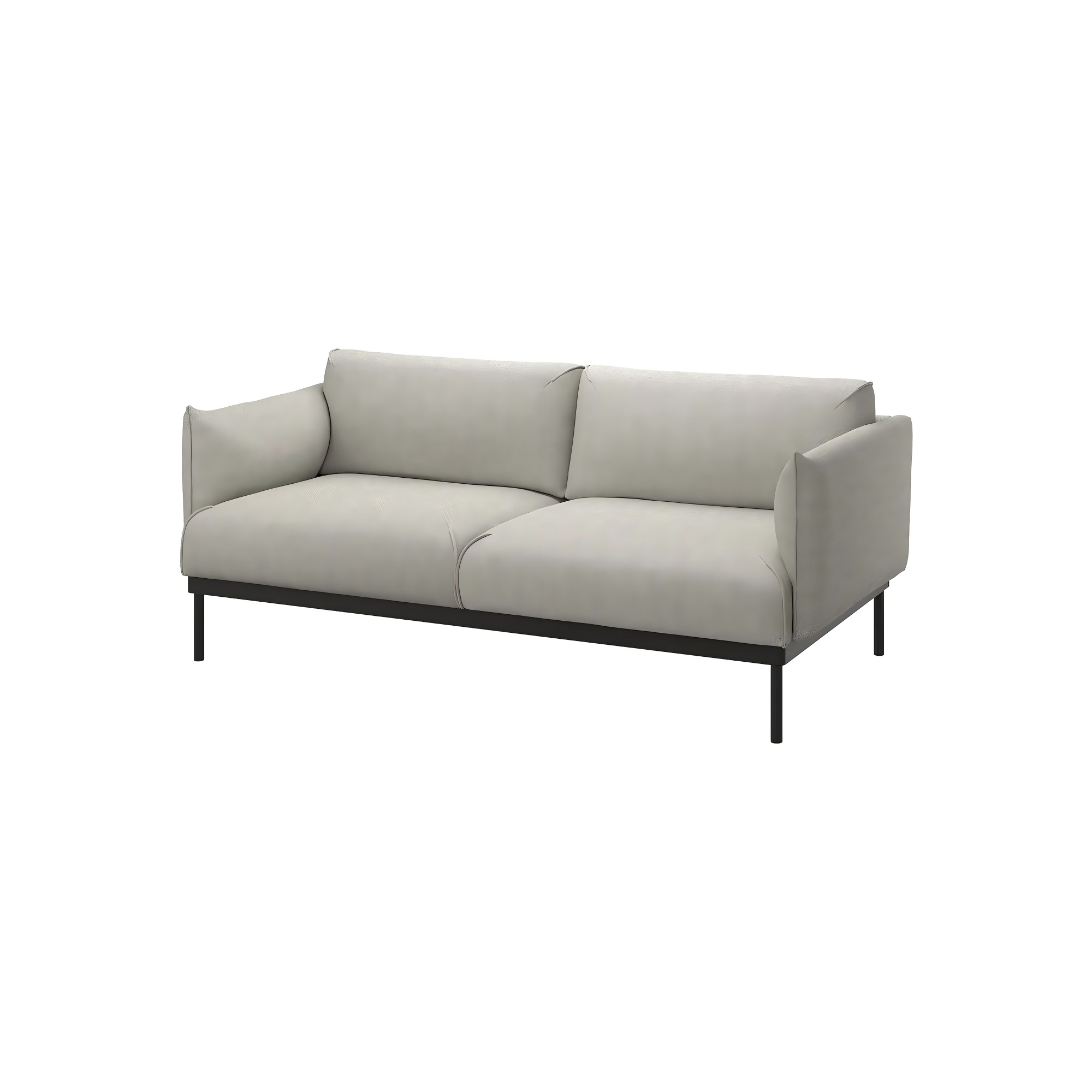 艾普吕沙发淡灰色白底图