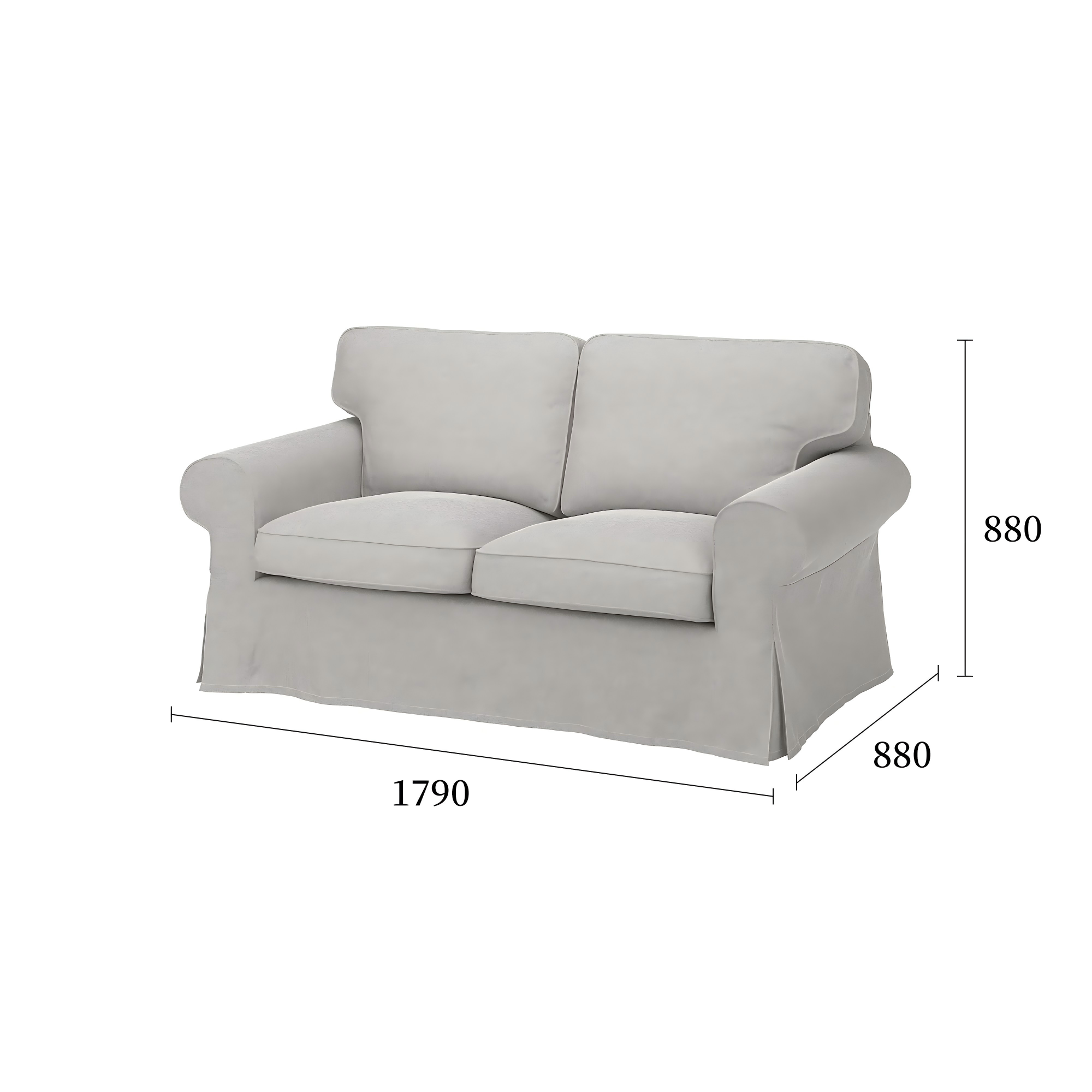 爱克托沙发白色规划图