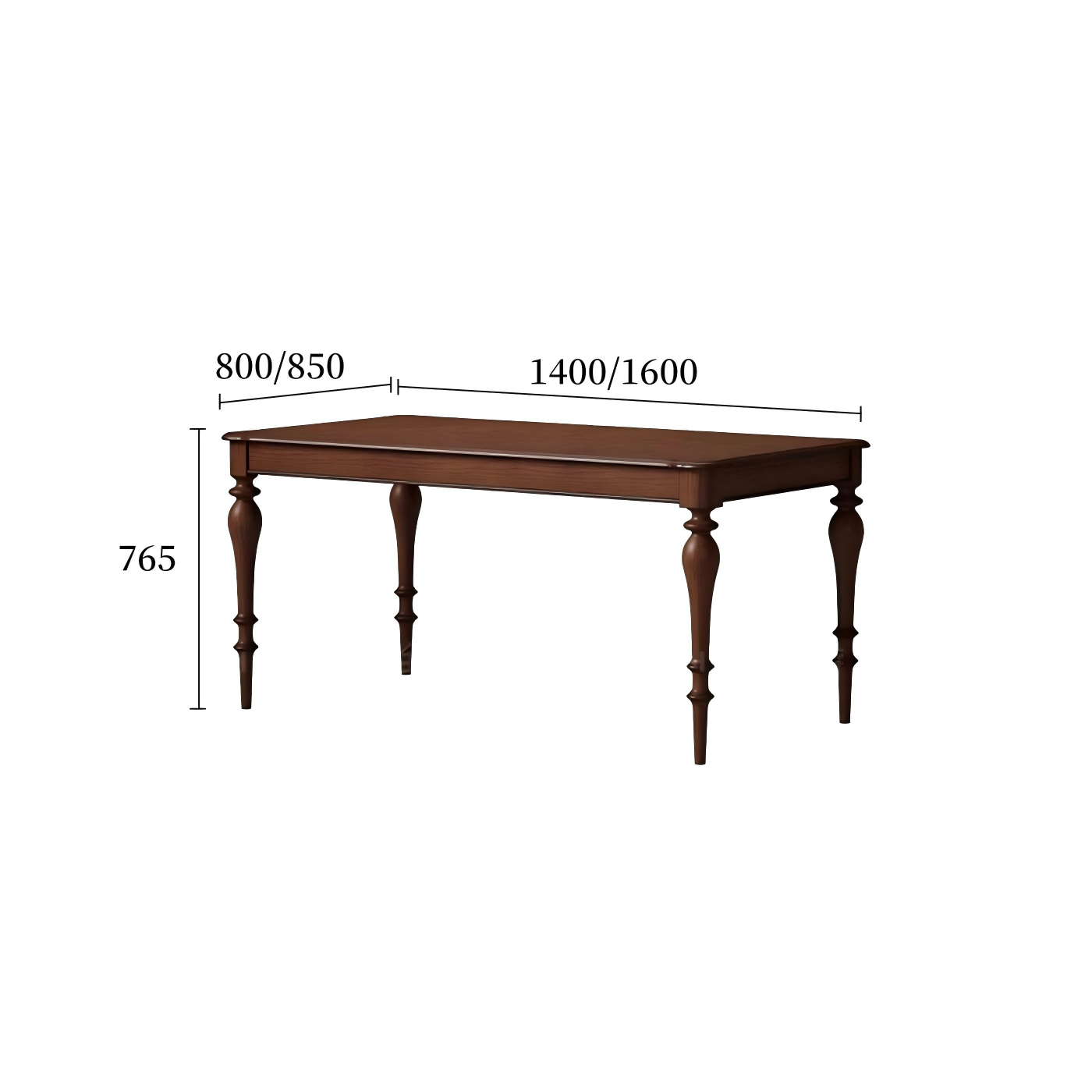 海莉餐桌暮光咖规格