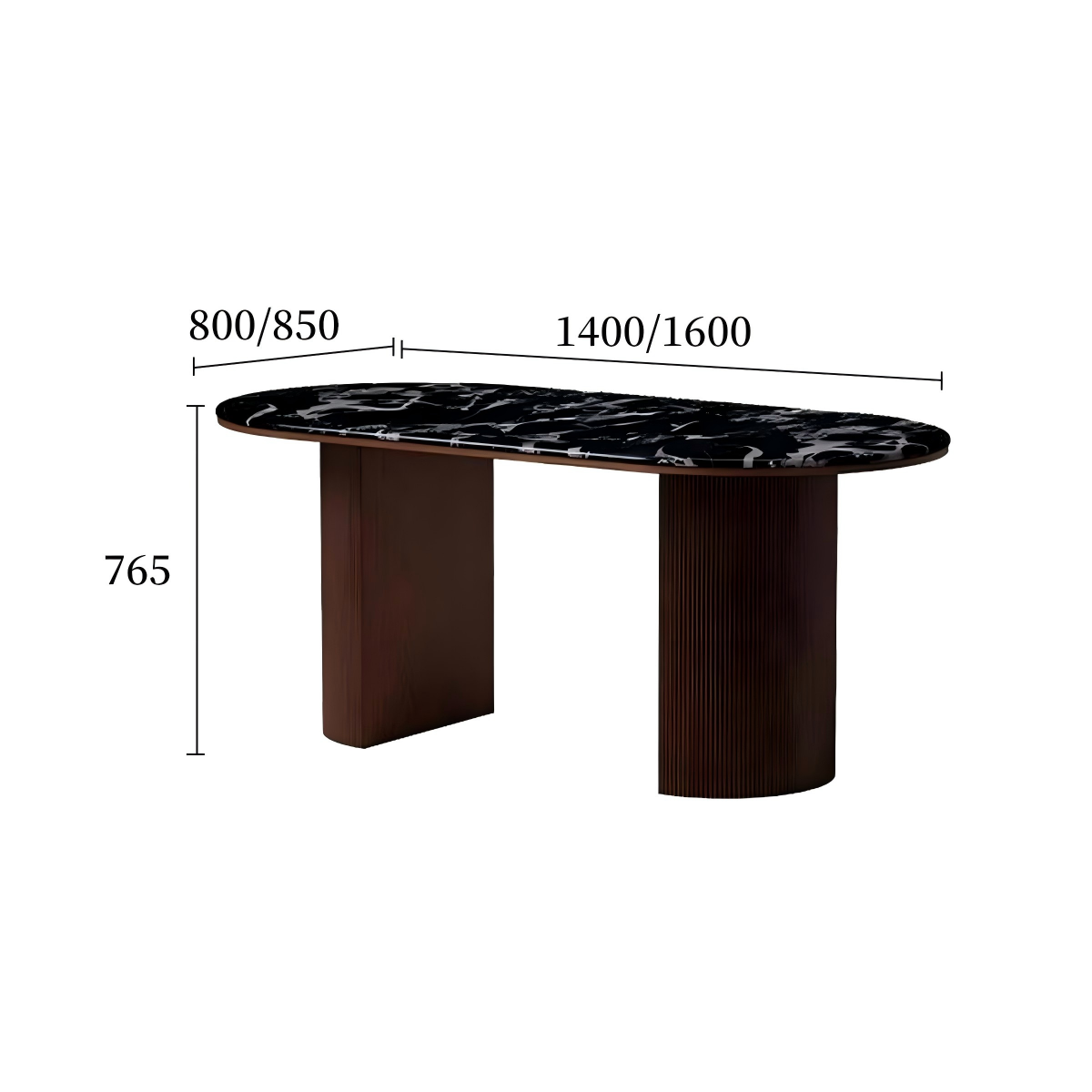 珀尔修斯餐桌暮光咖规格