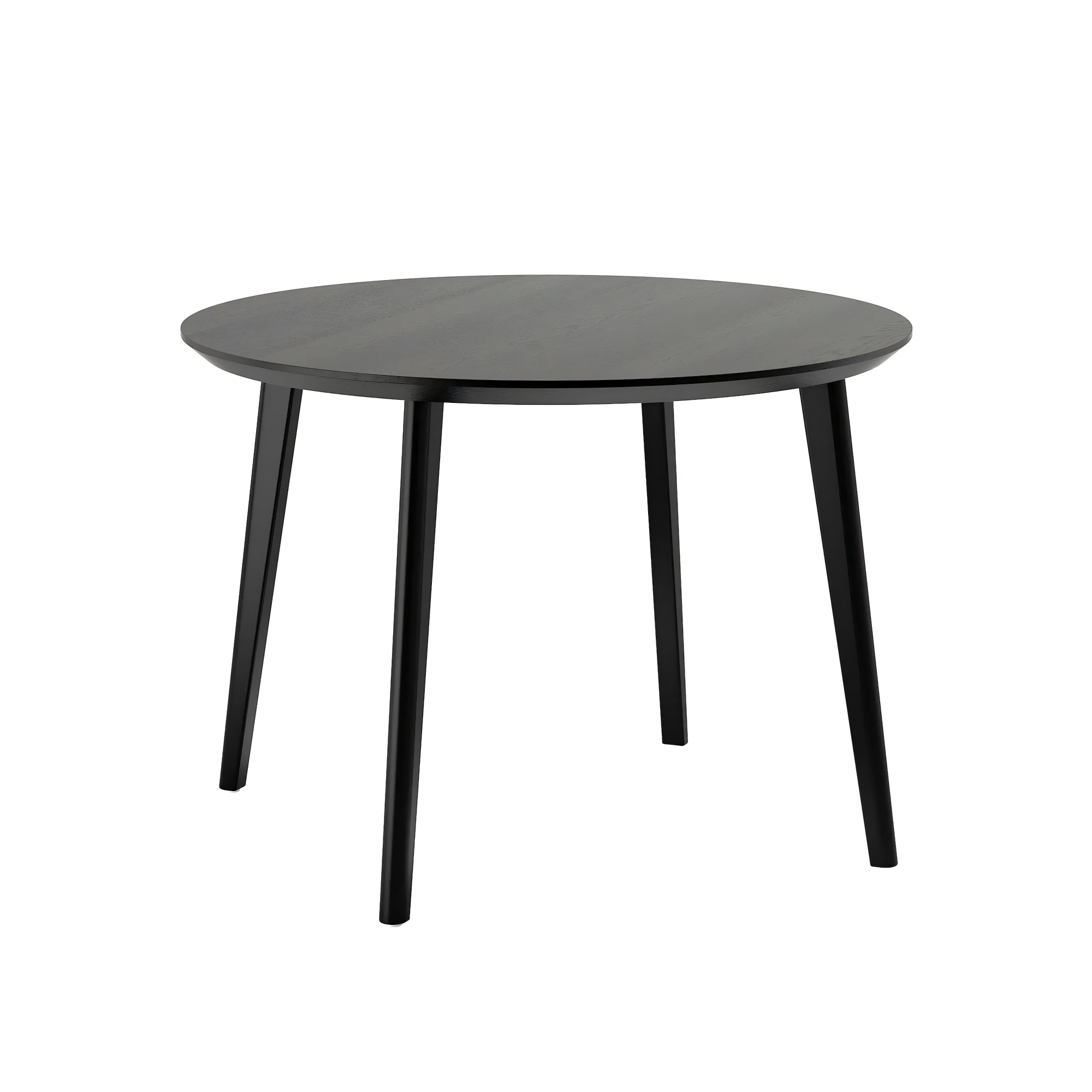 利萨伯圆桌黑色白底