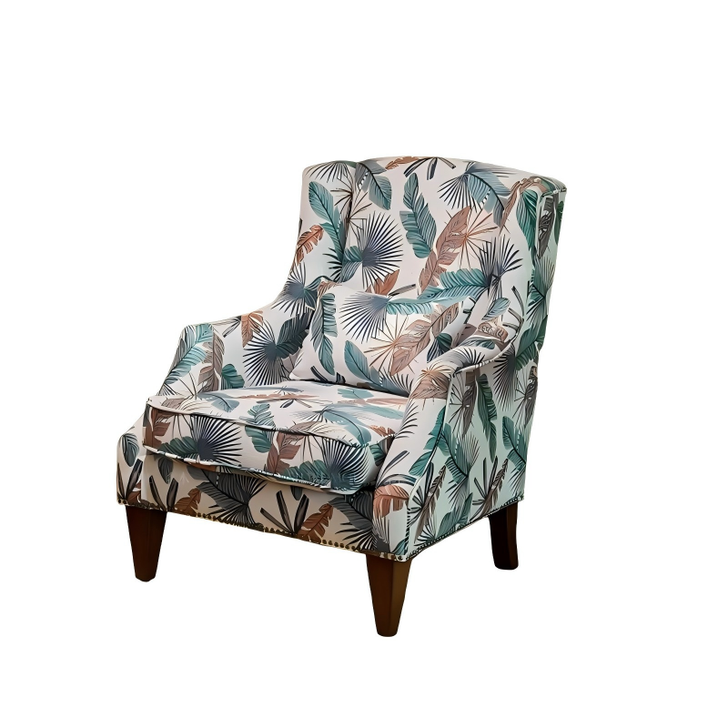 森语老虎椅纹理白白底