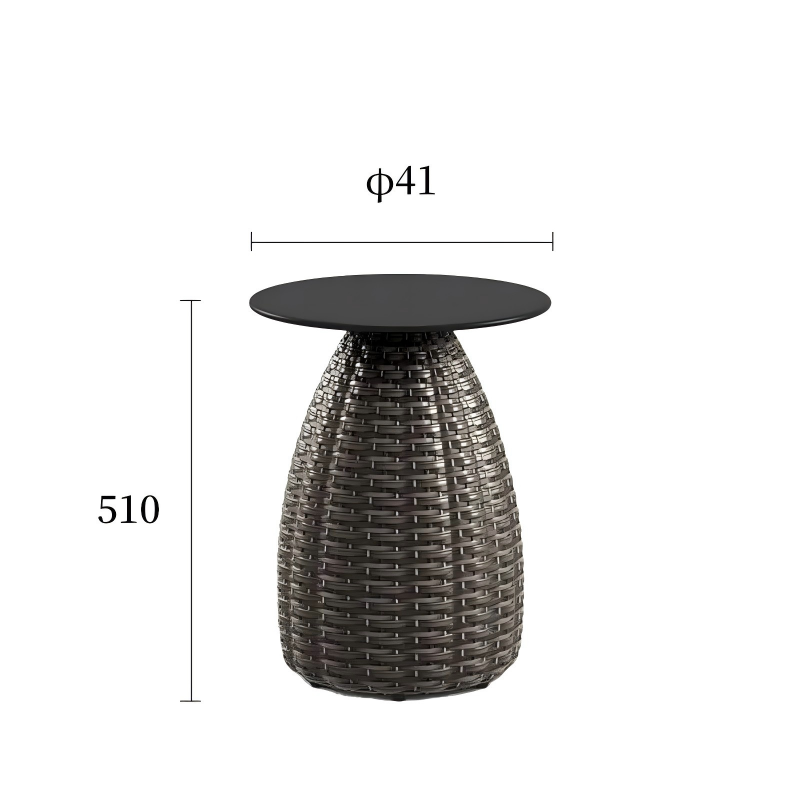 蘑菇系列边几规格