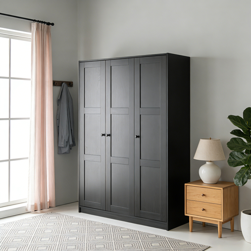 拉科斯塔德衣柜黑色