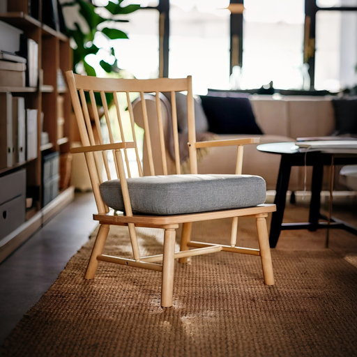 佩斯博尔扶手椅米色-1