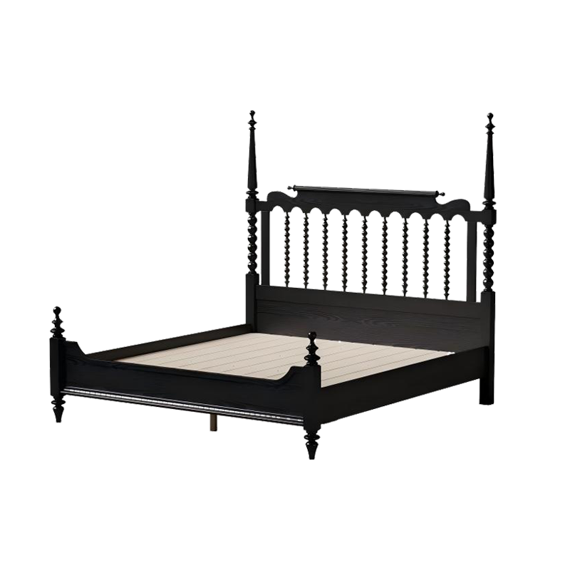 伊梵床静谧黑白底