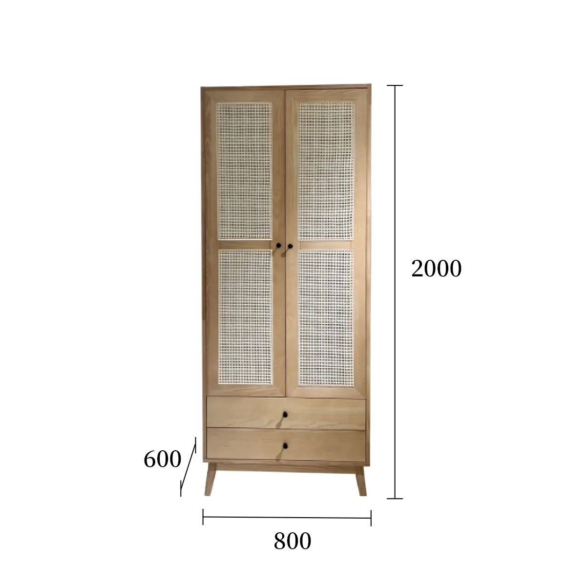 森居衣柜规格图